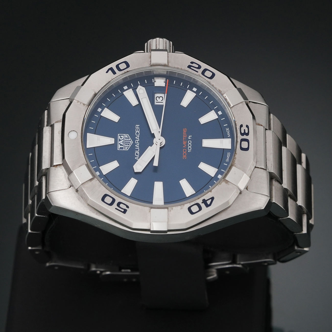 TAG HEUER(USED)태그호이어 아쿠아레이서 스틸 쿼츠 WBD1112